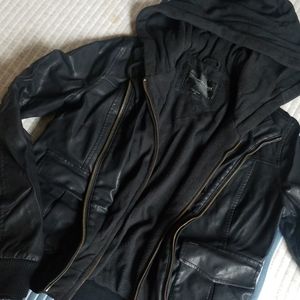 Obey Leather Jacket